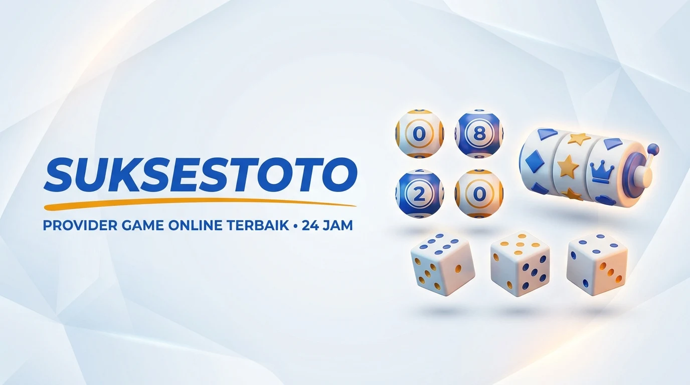 SUKSESTOTO provider game online terbaik 24 jam